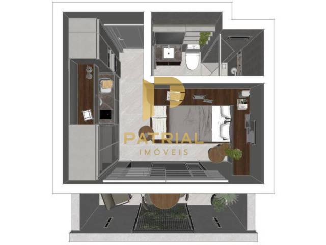 #ST0048 - Studio para Venda em Curitiba - PR - 3